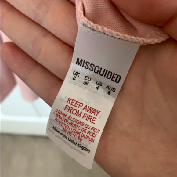 Missguided Petite Strappy Scuba Skater Dress - Picture 4 of 5